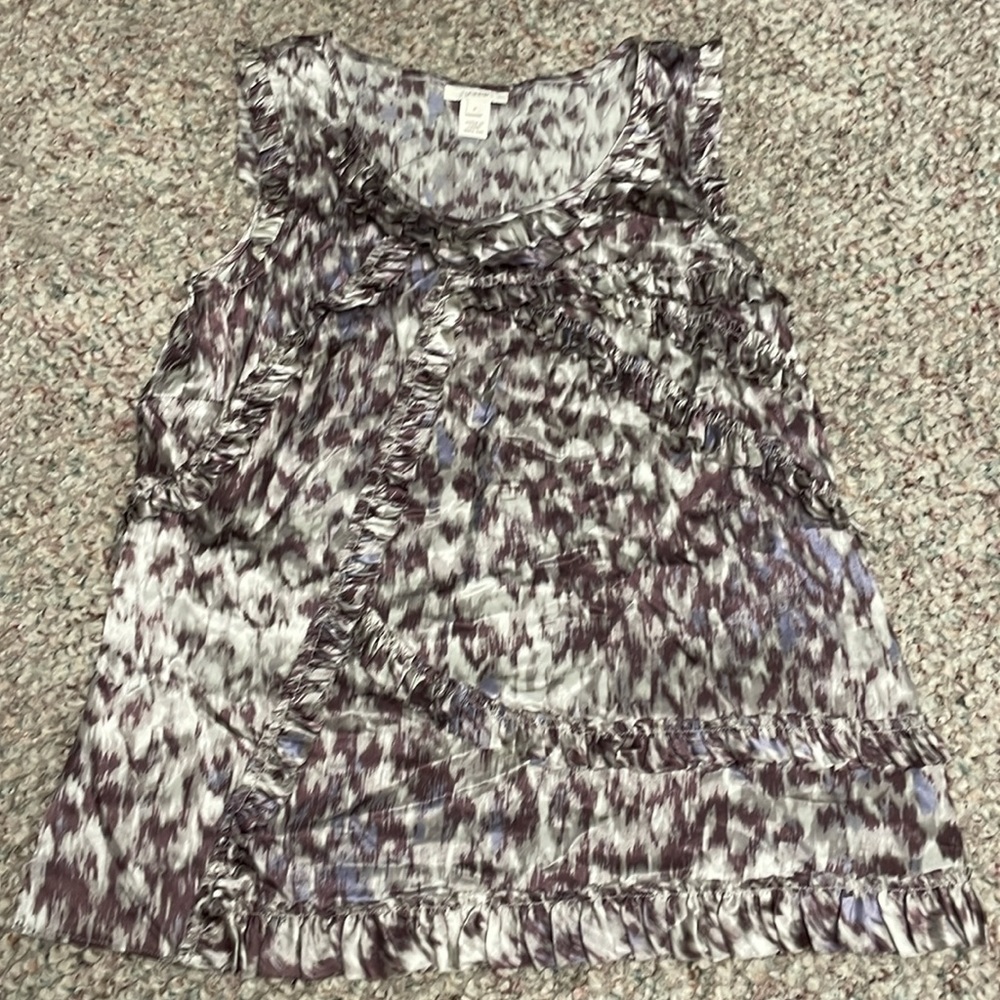 New j crew 100% silk top